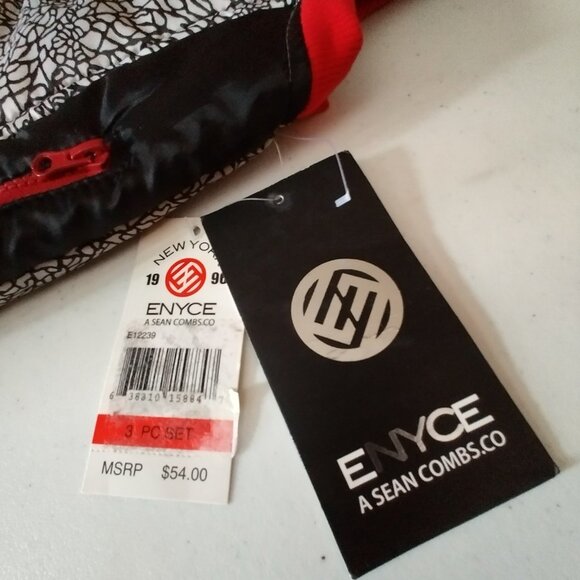 Vintage 1990s ENYCE Puffer Vest Baby Size 18 M Retro Full Zip Jacket Streetwear - Picture 8 of 16